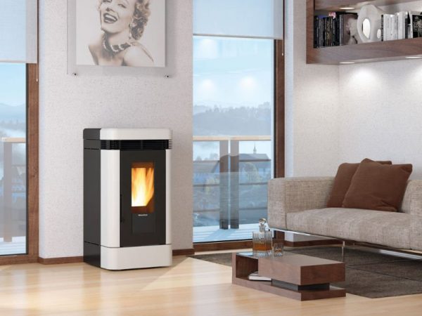 estufa de pellets lucia nordica extraflame
