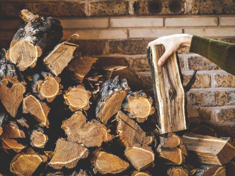 leña para cocina bilbaína
