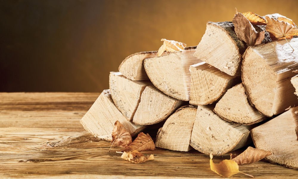 mejor leña para chimeneas